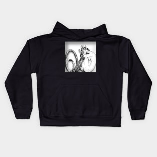 Sleeping Dragon / Shadow Box Kids Hoodie